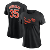 Adley Rutschman Baltimore Orioles Nike Women's Cooperstown Collection Fuse Name & Number T-Shirt - MLB T-shirts