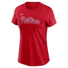 Trea Turner Philadelphia Phillies Nike Women's Cooperstown Collection Fuse Name & Number T-Shirt - MLB T-shirts