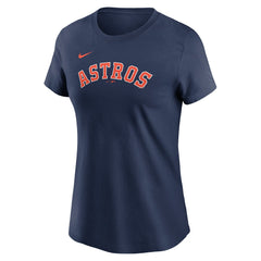 Yordan Alvarez Houston Astros Nike Women's Cooperstown Collection Fuse Name & Number T-Shirt - MLB T-shirts