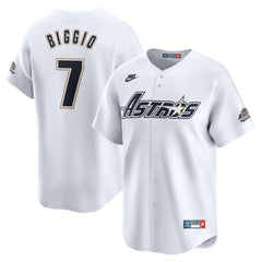 Craig Biggio Houston Astros Nike Throwback Cooperstown Collection Limited Jersey - MLB Jerseys