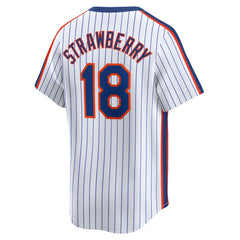 Darryl Strawberry New York Mets Nike Throwback Cooperstown Limited Jersey - MLB Jerseys