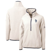 Kansas City Royals Cutter & Buck Women's City Connect Cascade Eco Sherpa Fleece Half-Zip Pullover Jacket - MLB Jackets
