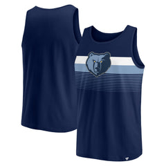 Navy Memphis Grizzlies Wild Game Tank Top | NBA