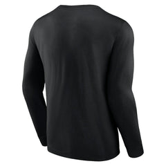 Black Brooklyn Nets Baseline Long Sleeve T-Shirt | NBA