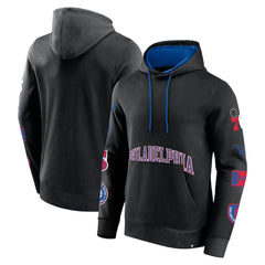 Black Philadelphia 76ers Home Court Pullover Hoodie | NBA