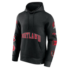 Black Portland Trail Blazers Home Court Pullover Hoodie | NBA