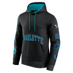 Black Charlotte Hornets Home Court Pullover Hoodie | NBA