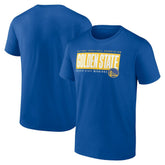 Royal Golden State Warriors Box Out T-Shirt sale | NBA