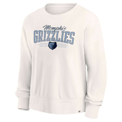 Cream Memphis Grizzlies Women's Close the Game Pullover Sweatshirt | NBA