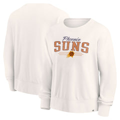 Cream Phoenix Suns Women's Close the Game Pullover Sweatshirt | NBA