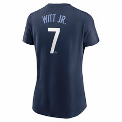 Bobby Witt Jr. Kansas City Royals Nike Women's City Connect Fuse Name & Number T-Shirt - MLB T-shirts