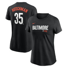 Adley Rutschman Baltimore Orioles Nike Women's City Connect Fuse Name & Number T-Shirt - MLB T-shirts