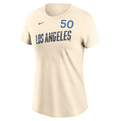 Mookie Betts Los Angeles Dodgers Nike Women's 2024 City Connect Fuse Name & Number T-Shirt - MLB T-shirts