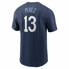 Salvador Perez Kansas City Royals Nike 2024 City Connect Fuse Name & Number T-Shirt - MLB T-shirts
