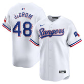 Jacob deGrom Texas Rangers Nike Home Limited Player Jersey - MLB Jerseys
