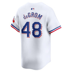 Jacob deGrom Texas Rangers Nike Home Limited Player Jersey - MLB Jerseys