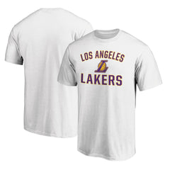 White Los Angeles Lakers Victory Arch T-Shirt | NBA