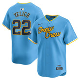 Christian Yelich Milwaukee Brewers Nike City Connect Limited Player Jersey - MLB Jerseys