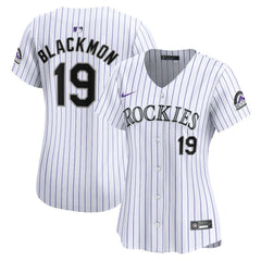 Charlie Blackmon Colorado Rockies Nike Women's Home Limited Player Jersey - MLB Jerseys