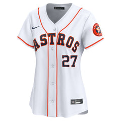 Jose Altuve Houston Astros Nike Women's Home Limited Player Jersey - MLB Jerseys