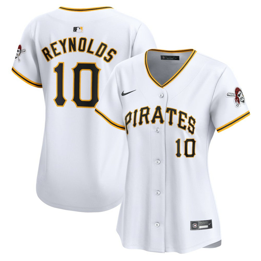 Bryan Reynolds Pittsburgh Pirates Nike Women's Home Limited Player Jersey - MLB Jerseys