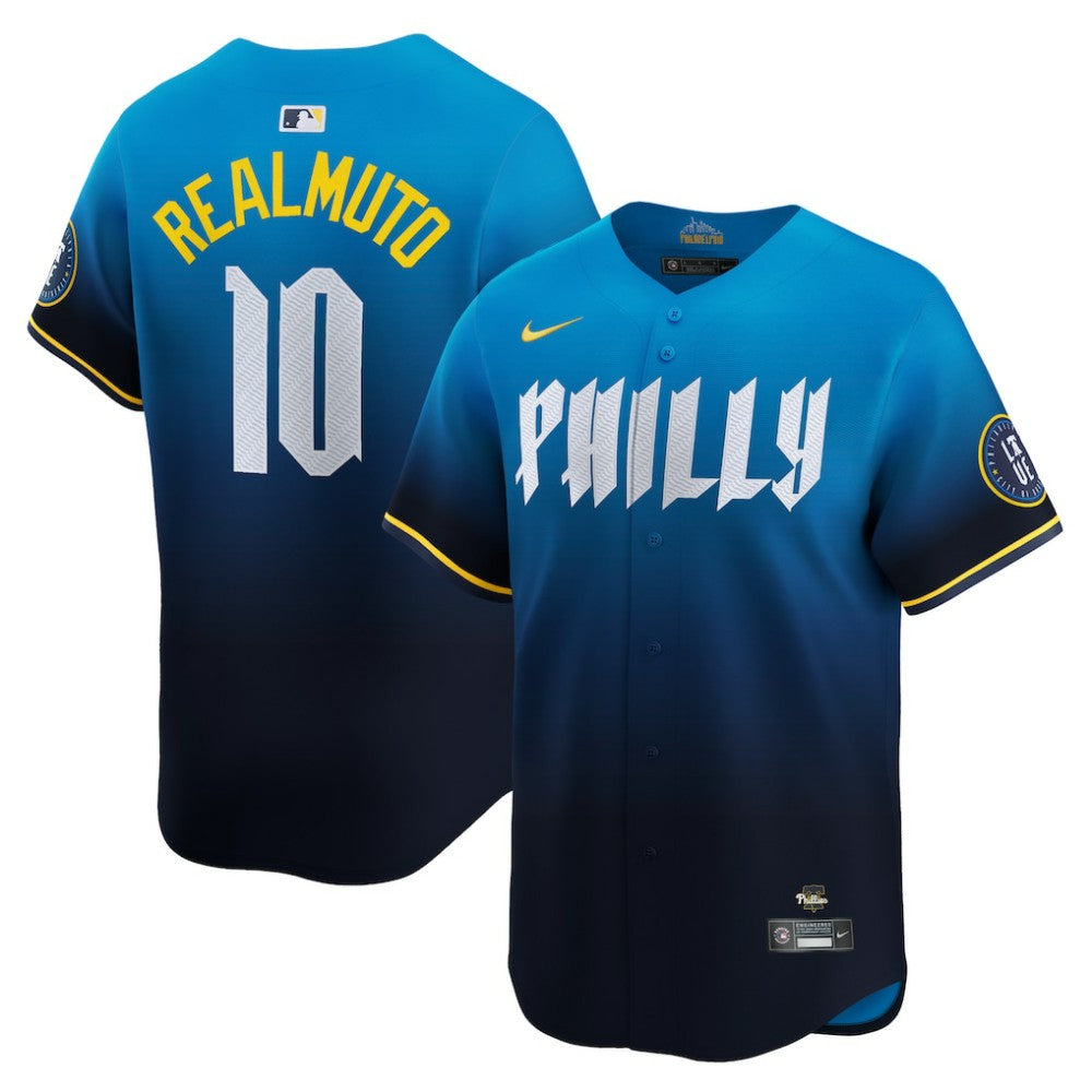 J.T. Realmuto Philadelphia Phillies Nike 2024 City Connect Limited Player Jersey - MLB Jerseys