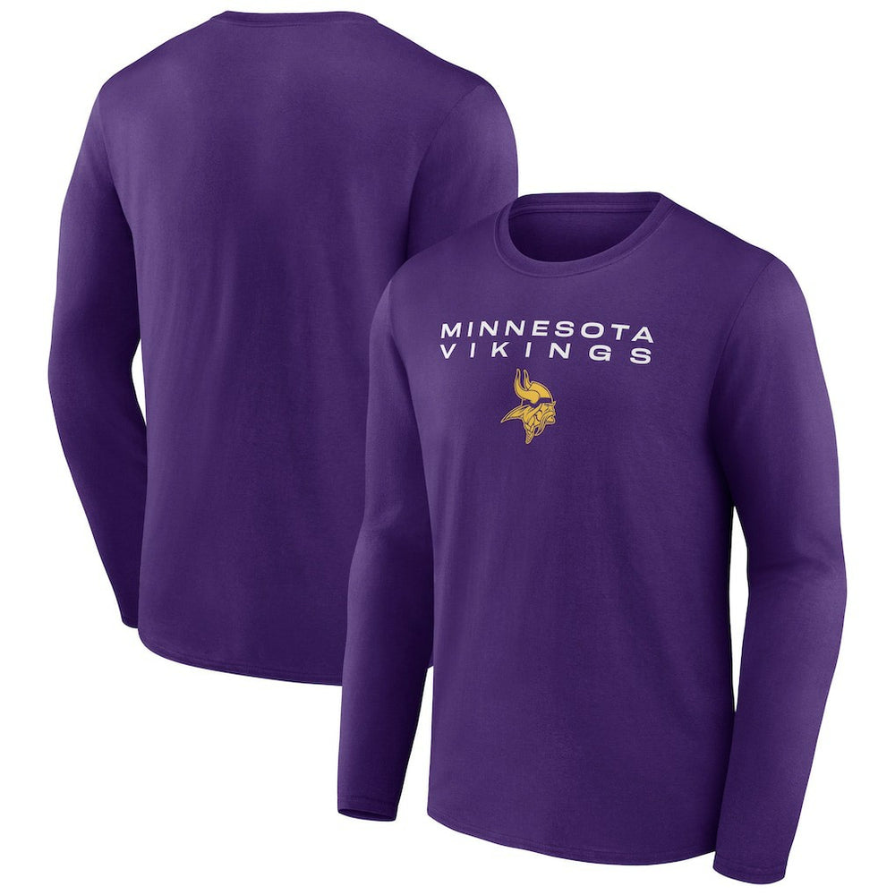 Minnesota Vikings Advance to Victory Long Sleeve T-Shirt | NFL New