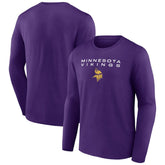 Minnesota Vikings Advance to Victory Long Sleeve T-Shirt | NFL New