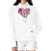 Boston Red Sox G-III 4Her by Carl Banks Women's Heart Fleece Pullover Hoodie - MLB Hoodies