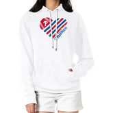 Philadelphia Phillies G-III 4Her by Carl Banks Women's Heart Fleece Pullover Hoodie - MLB Hoodies