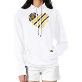 San Diego Padres G-III 4Her by Carl Banks Women's Heart Fleece Pullover Hoodie - MLB Hoodies