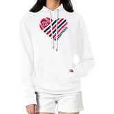 Washington Nationals G-III 4Her by Carl Banks Women's Heart Fleece Pullover Hoodie - MLB Hoodies