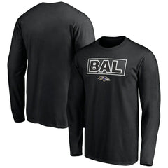 Baltimore Ravens Squad Throwbacks Long Sleeve T-Shirt | NFL Discount