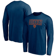 Chicago Bears Squad Throwbacks Long Sleeve T-Shirt | NFL Sale