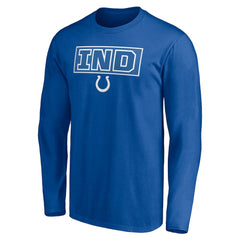 Indianapolis Colts Squad Throwbacks Long Sleeve T-Shirt | NFL Hot