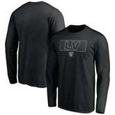 Las Vegas Raiders Squad Throwbacks Long Sleeve T-Shirt | NFL US