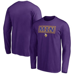 Minnesota Vikings Squad Throwbacks Long Sleeve T-Shirt | NFL Near me