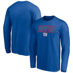 New York Giants Squad Throwbacks Long Sleeve T-Shirt | NFL Sale