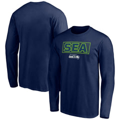 Seattle Seahawks Squad Throwbacks Long Sleeve T-Shirt | NFL Online