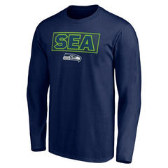 Seattle Seahawks Squad Throwbacks Long Sleeve T-Shirt | NFL Online
