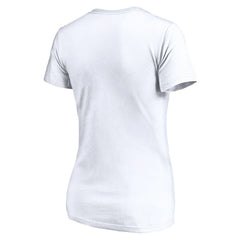 Miami Dolphins Women's Depth Chart V-Neck T-Shirt | NFL New