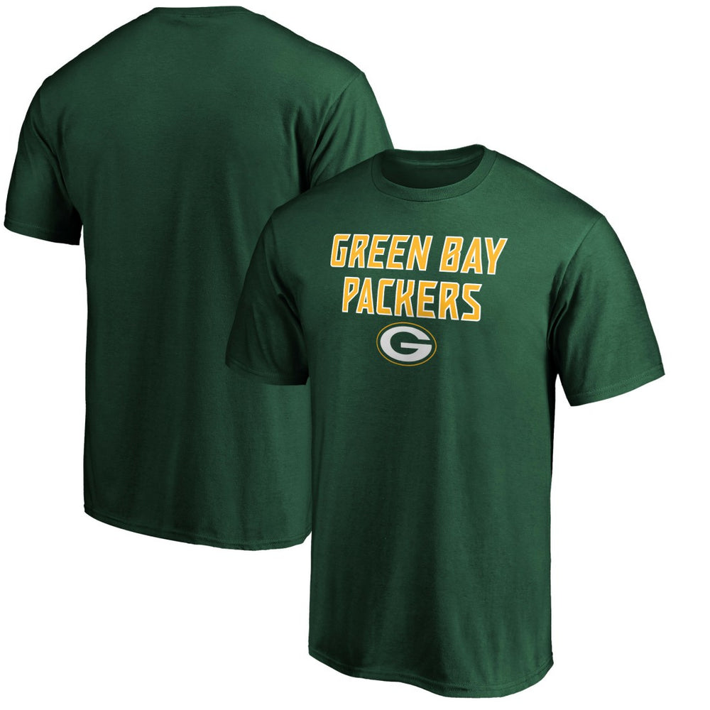 Green Bay Packers Game Day Stack T-Shirt | NFL Online