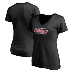 Arizona Cardinals Women's Mascot In Bounds V-Neck T-Shirt | NFL Discount