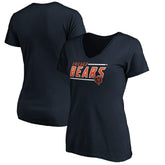 Chicago Bears Women's Mascot In Bounds V-Neck T-Shirt | NFL Discount