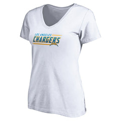 Los Angeles Chargers Women's Mascot In Bounds V-Neck T-Shirt | NFL On sale
