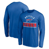 Buffalo Bills Team Arch Knockout Long Sleeve T-Shirt | NFL New