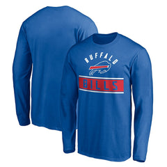 Buffalo Bills Team Arch Knockout Long Sleeve T-Shirt | NFL New