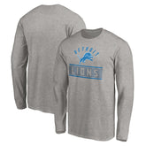 Detroit Lions Team Arch Knockout Long Sleeve T-Shirt | NFL New