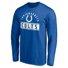 Indianapolis Colts Team Arch Knockout Long Sleeve T-Shirt | NFL Hot