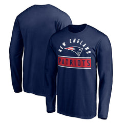 New England Patriots Team Arch Knockout Long Sleeve T-Shirt | NFL Hot